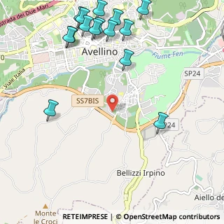 Mappa Via Giulio Acciani, 83100 Avellino AV, Italia (1.55267)