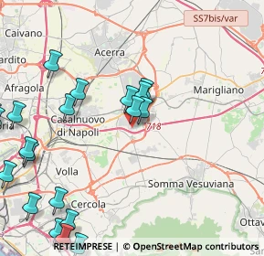 Mappa Via Alba, 80038 Pomigliano d'Arco NA, Italia (5.9925)