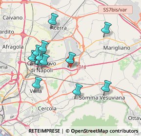 Mappa Via Alba, 80038 Pomigliano d'Arco NA, Italia (4.07)