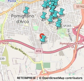 Mappa Via Alba, 80038 Pomigliano d'Arco NA, Italia (0.673)