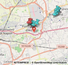 Mappa Via Alba, 80038 Pomigliano d'Arco NA, Italia (1.93167)