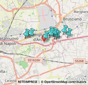 Mappa Via Alba, 80038 Pomigliano d'Arco NA, Italia (1.27)