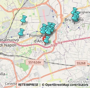 Mappa Via Alba, 80038 Pomigliano d'Arco NA, Italia (1.72867)