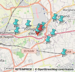 Mappa Via Alba, 80038 Pomigliano d'Arco NA, Italia (1.7)