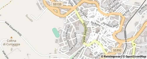 Mappa Tempio Pausania
