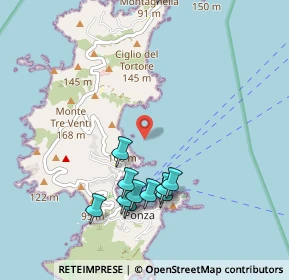 Mappa 04027 Ponza LT, Italia (1.11)