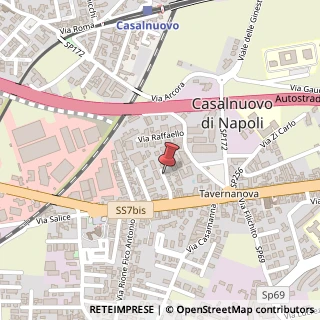 Mappa Via Nazionale delle Puglie, 57, 80013 Casalnuovo di Napoli, Napoli (Campania)