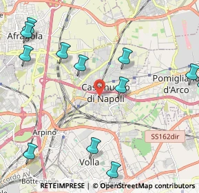 Mappa Via S. Giuseppe Moscati, 80013 Casalnuovo di Napoli NA, Italia (2.95167)