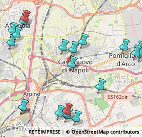 Mappa Via S. Giuseppe Moscati, 80013 Casalnuovo di Napoli NA, Italia (2.996)