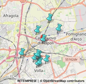 Mappa Via S. Giuseppe Moscati, 80013 Casalnuovo di Napoli NA, Italia (1.83818)