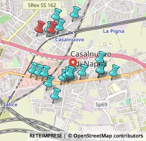 Mappa Via S. Giuseppe Moscati, 80013 Casalnuovo di Napoli NA, Italia (0.4615)