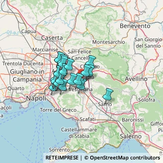 Mappa Via Vincenzo Gemito, 80039 Saviano NA, Italia (9.6195)