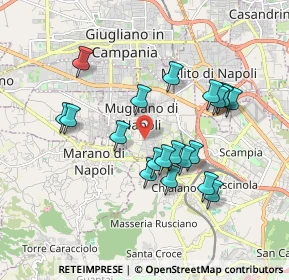 Mappa Via Napoli, 80018 Mugnano di Napoli NA, Italia (1.8185)