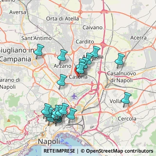 Mappa Vicolo VII Santa Croce, 80026 Casoria NA, Italia (4.3635)
