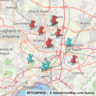 Mappa Vicolo VII Santa Croce, 80026 Casoria NA, Italia (3.9175)