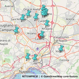 Mappa Vicolo VII Santa Croce, 80026 Casoria NA, Italia (5.06133)
