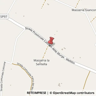 Mappa Via Mellitto, 4, 70020 Cassano delle Murge, Bari (Puglia)