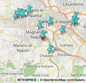 Mappa Via Papa, 80018 Mugnano di Napoli NA, Italia (2.42833)