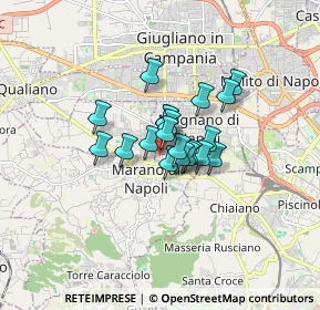 Mappa Viale della Repubblica, 80016 Marano di Napoli NA, Italia (1.0275)