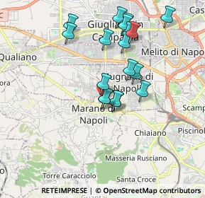 Mappa Viale della Repubblica, 80016 Marano di Napoli NA, Italia (1.83611)