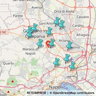 Mappa Via della Resistenza, 80145 Napoli NA, Italia (3.69167)