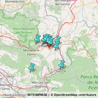 Mappa Via Scotellaro, 83100 Avellino AV, Italia (3.91455)