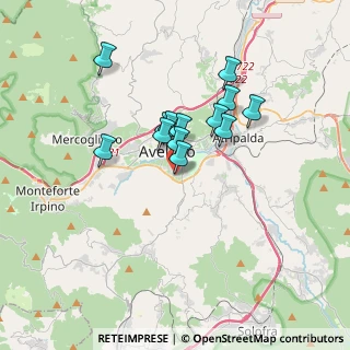 Mappa Via Scotellaro, 83100 Avellino AV, Italia (2.80538)