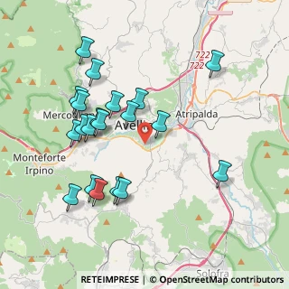 Mappa Via Scotellaro, 83100 Avellino AV, Italia (4.2085)