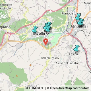 Mappa Via Scotellaro, 83100 Avellino AV, Italia (2.29077)