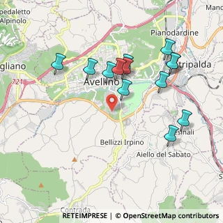 Mappa Via Scotellaro, 83100 Avellino AV, Italia (2.07154)