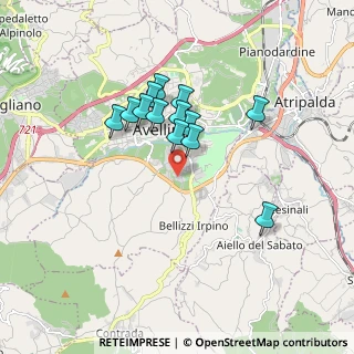 Mappa Via Scotellaro, 83100 Avellino AV, Italia (1.52769)