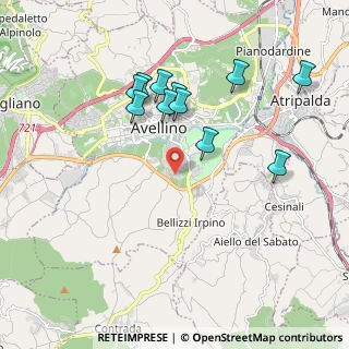 Mappa Via Scotellaro, 83100 Avellino AV, Italia (1.99545)