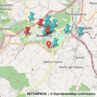 Mappa Via Scotellaro, 83100 Avellino AV, Italia (1.85)