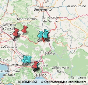 Mappa Via Scotellaro, 83100 Avellino AV, Italia (17.4435)