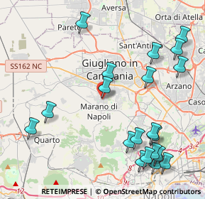 Mappa Viale Armando Diaz, 80012 Calvizzano NA, Italia (5.5115)