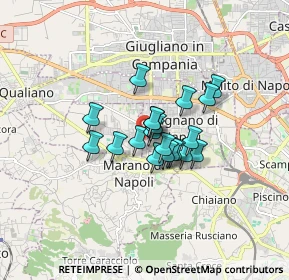 Mappa Viale Armando Diaz, 80012 Calvizzano NA, Italia (1.0855)