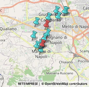 Mappa Viale Armando Diaz, 80012 Calvizzano NA, Italia (1.482)