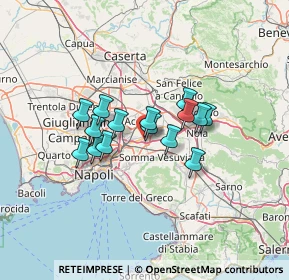 Mappa Via Lombardi, 80038 Pomigliano d'Arco NA, Italia (10.224)