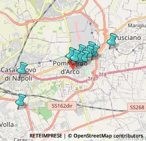 Mappa Via Lombardi, 80038 Pomigliano d'Arco NA, Italia (1.34455)