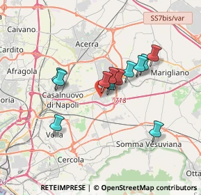 Mappa Via Lombardi, 80038 Pomigliano d'Arco NA, Italia (2.99)