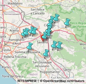 Mappa Viale Leonardo Sciascia, 80039 Saviano NA, Italia (5.5975)