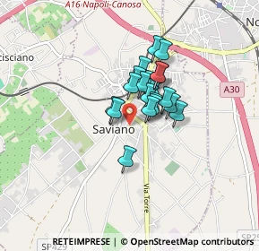 Mappa Viale Leonardo Sciascia, 80039 Saviano NA, Italia (0.5455)