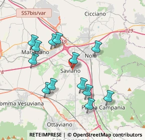 Mappa Viale Leonardo Sciascia, 80039 Saviano NA, Italia (3.90308)