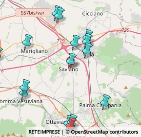 Mappa Viale Leonardo Sciascia, 80039 Saviano NA, Italia (5.24333)