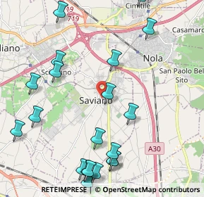 Mappa Viale Leonardo Sciascia, 80039 Saviano NA, Italia (2.8505)