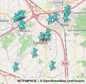 Mappa Viale Leonardo Sciascia, 80039 Saviano NA, Italia (2.39588)