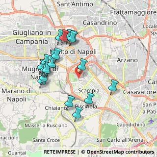 Mappa Via Ernesto Rossi, 80145 Melito di Napoli NA, Italia (1.9975)