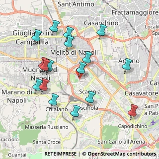Mappa Via Ernesto Rossi, 80145 Melito di Napoli NA, Italia (2.24706)