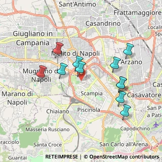 Mappa Via Ernesto Rossi, 80145 Melito di Napoli NA, Italia (1.95545)