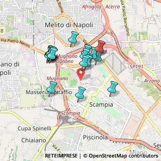Mappa Via Ernesto Rossi, 80145 Melito di Napoli NA, Italia (0.806)